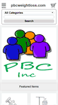 Mobile Screenshot of pbcweightloss.com