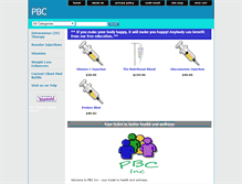 Tablet Screenshot of pbcweightloss.com